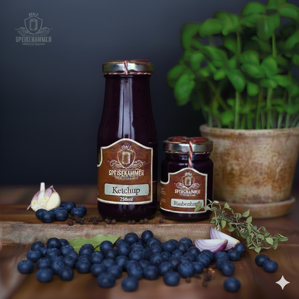 Blaubeerketchup