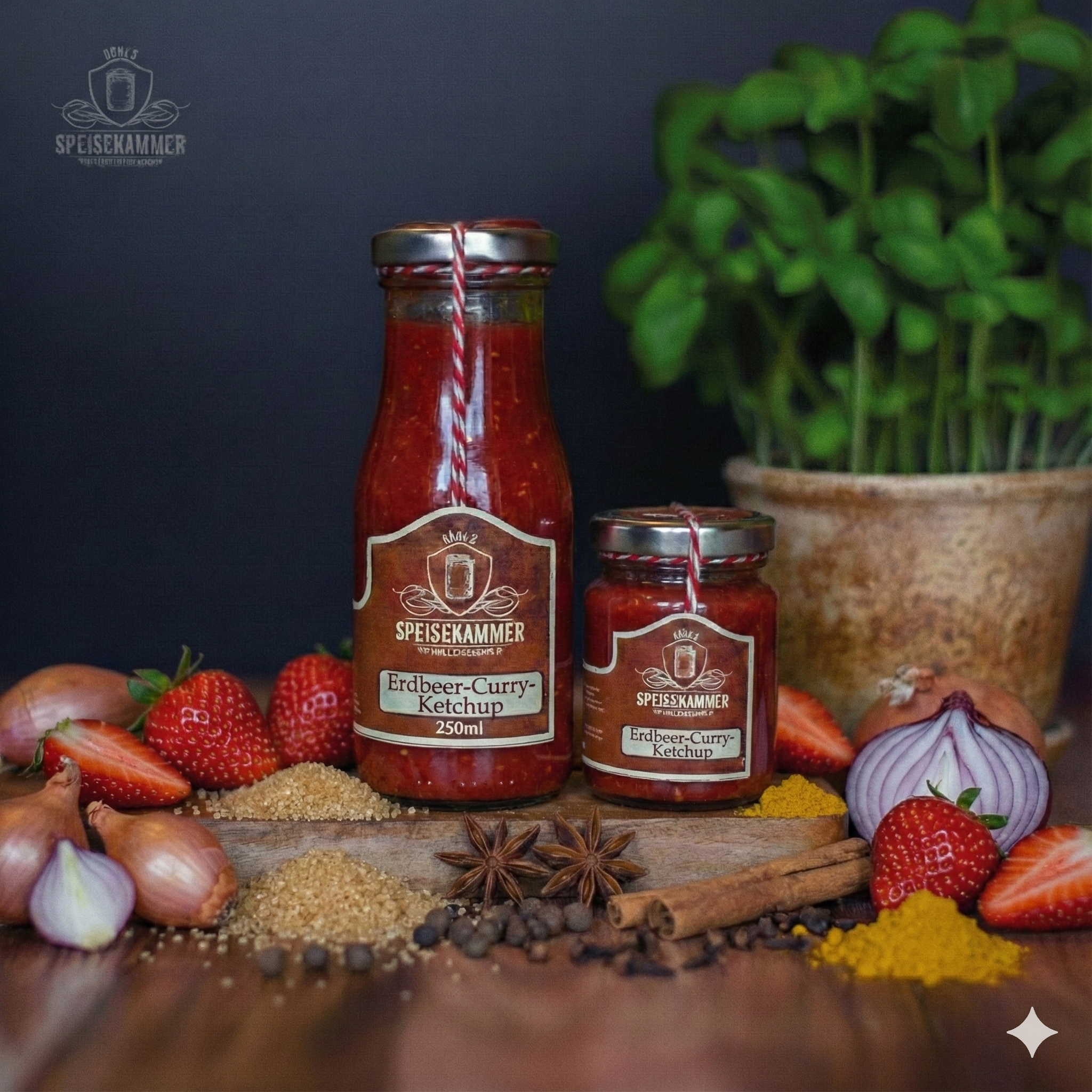 Erdbeer-Curry-Ketchup