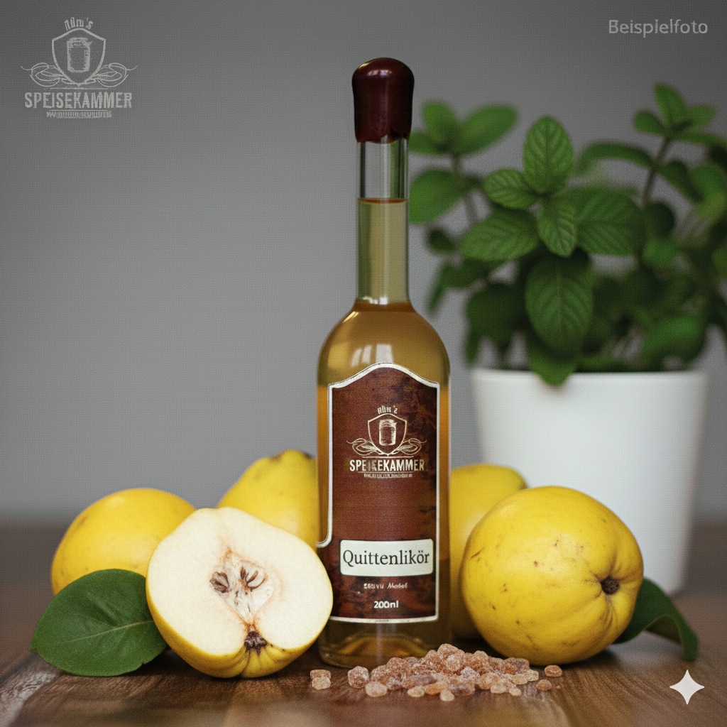 Quittenlikör (Wodka-Basis) 29%Vol. Alkohol - 200ml