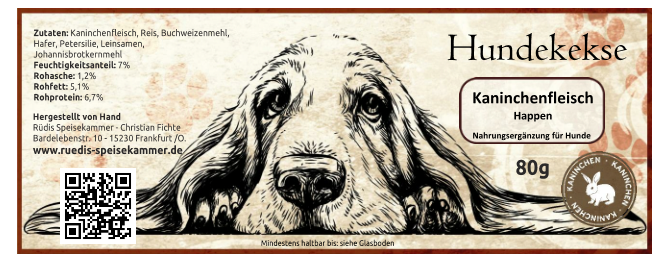 HK - Kaninchenfleisch-Happpen III