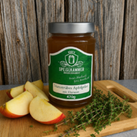 Naturtrübes Apfelgelee mit Thymian 470g