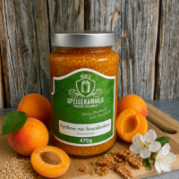 Aprikose mit Sesamkrokant 470g