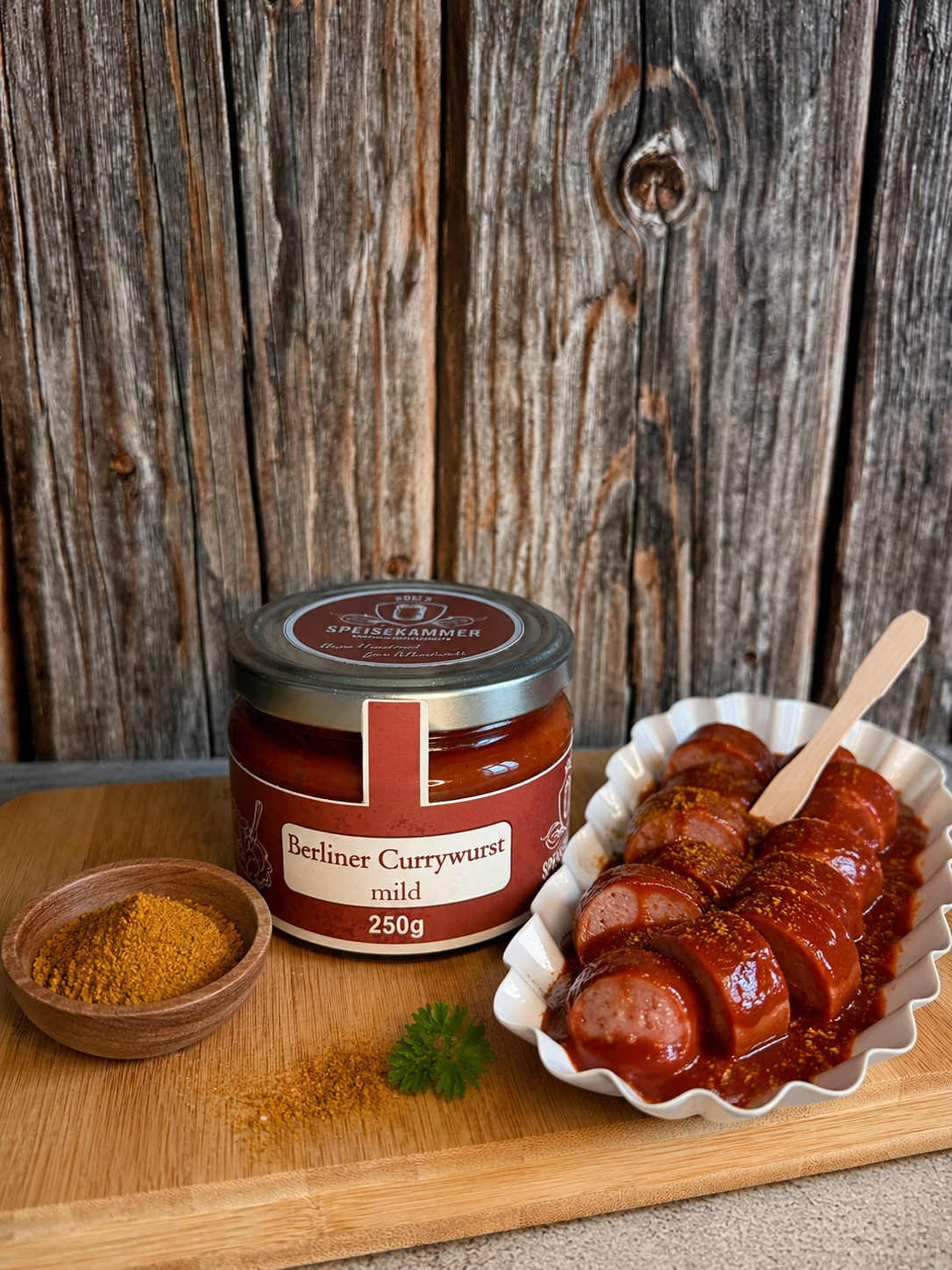 Berliner Currywurst mild 250g