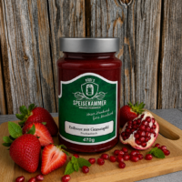Fruchtaufstrich - Erdbeere mit Granatapfel 470g