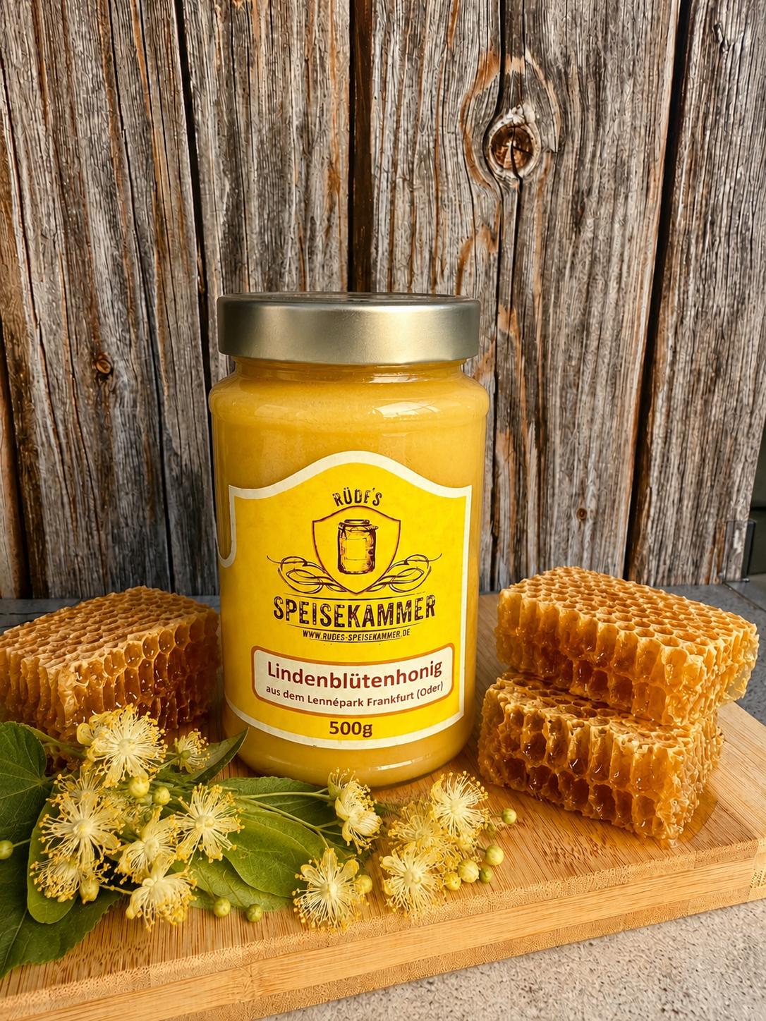 Lindenblütenhonig aus dem Lennépark Frankfurt (Oder) 500g