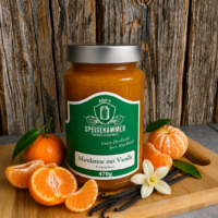 Fruchtaufstrich - Mandarine mit Vanille 470g
