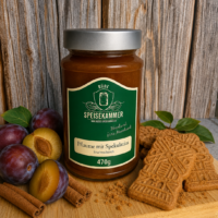Fruchtaufstrich - Pflaume mit Spekulatius 470g